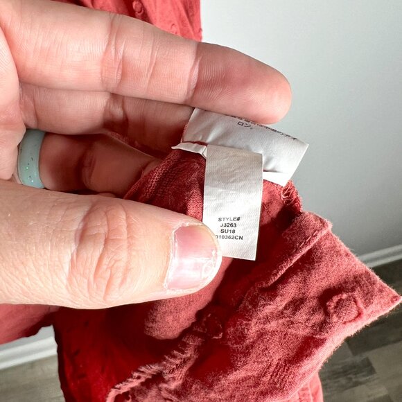 Madewell Embroidered Sunflower Cami Babydoll Dress Bohemian Granola Girl Sz S - Picture 8 of 9